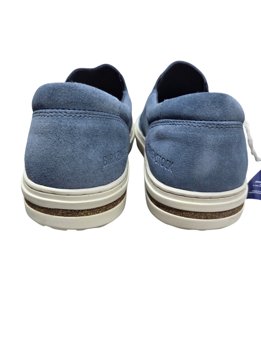 Birkenstock Oswego Blue Suede Slip On Sneakers Women' Size 6 - Picture 5 of 8